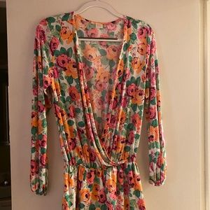 Surf Gypsy Romper Size Large Multi Color